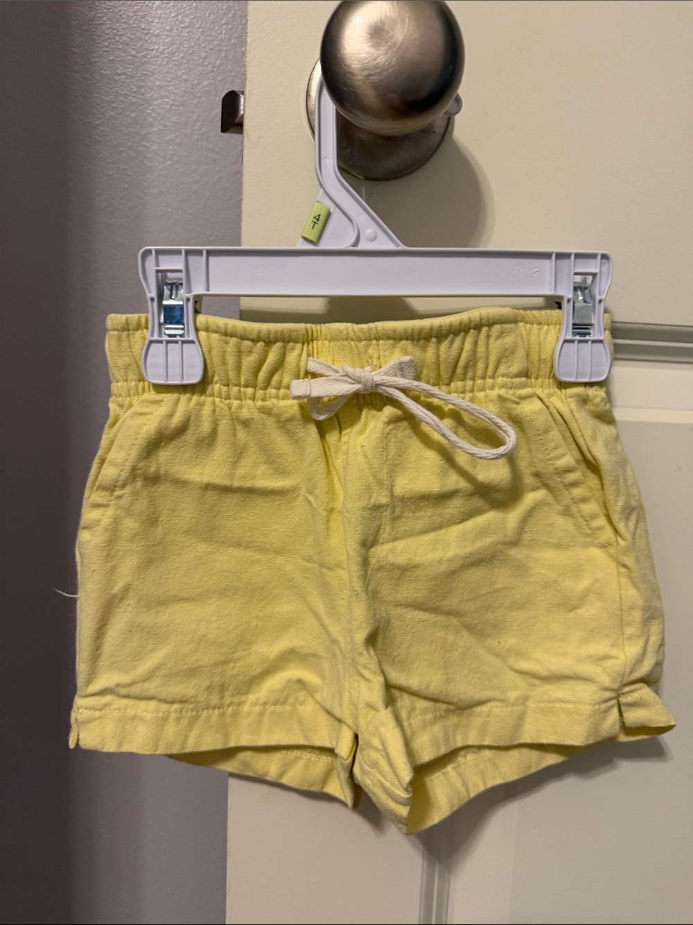 Little paper boat Elastic Waist Shorts
